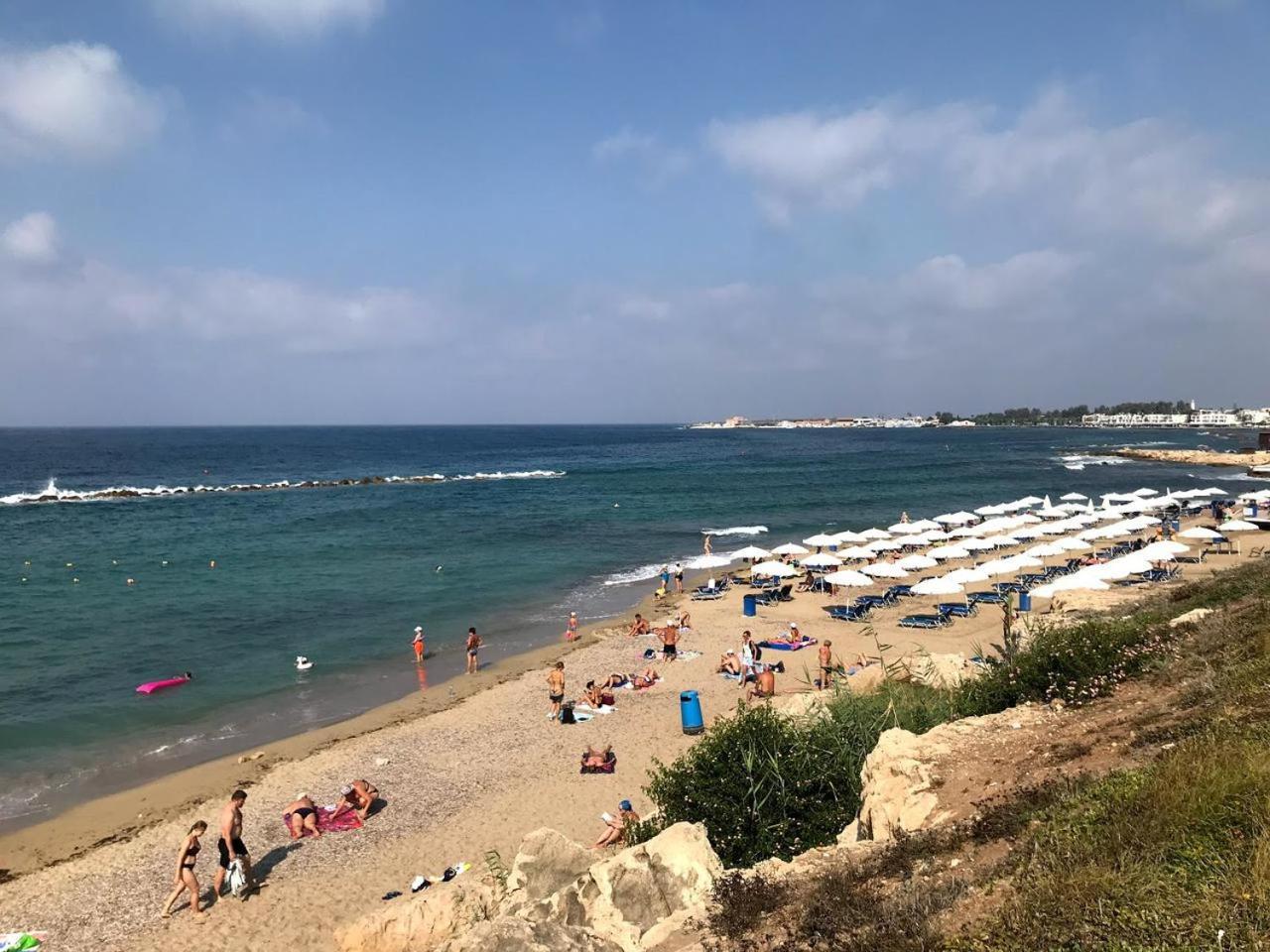 Dreamy 2 Bed Apartment By The Sea Paphos ภายนอก รูปภาพ
